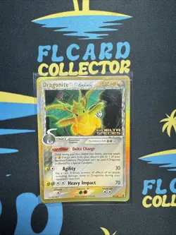 Dragonite EX Delta Species 3/113 Reverse Holo Pokemon Card 2005 TCG - Image 1