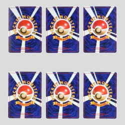 Jolteon Flareon Vaporeon Dark set 6 Japanese pokemon card(A- rank) - Image 3