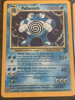 Pokemon Card Lot Base Set 2 Poliwrath Beedrill Magneton Ninetales Kangaskhan Rar - Image 3