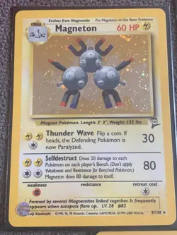 Pokemon Card Lot Base Set 2 Poliwrath Beedrill Magneton Ninetales Kangaskhan Rar - Image 4