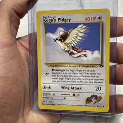 Pokemon TCG Koga's Pidgey Card 49/132 Gym Challenge NM/MT Uncommon Vintage WOTC - Image 2