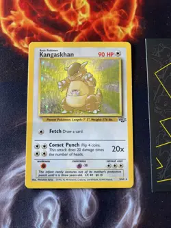 🔥🔥🔥Pokemon Card Kangaskhan Jungle 5/64 Holo Rare 107 💎Near Mint NM LP+💎 - Image 2