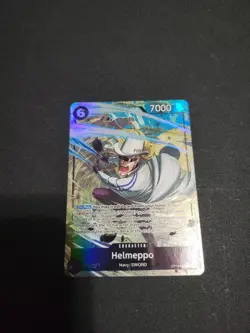 Helmeppo OP11-092 - English Alt Art Super Rare One Piece Card Foil - Image 1