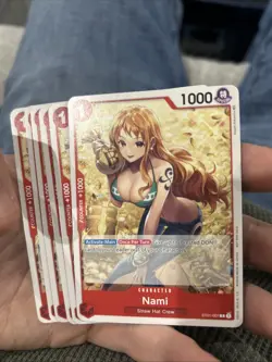 Nami (Tournament Pack Vol. 3) [Participant] ST01-007 One Piece Promotion Cards - Image 1