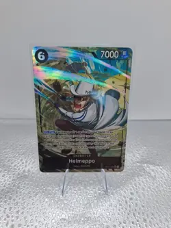 Helmeppo Alt Art OP11-092 A Fist of Divine Speed One Piece Card English - Image 1