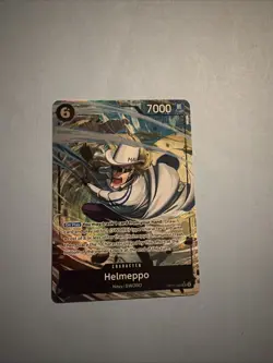 Helmeppo OP11-092 SR Alt Art A Fist Of Divine Speed One Piece Card Game English - Image 1