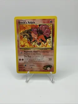 Pokemon Brock's Vulpix 37/132 Gym Challenge Regular Uncommon Vintage NM/MT Card - Image 1