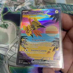 Tapu Koko ex - 247/182 - Pokemon Paradox Rift Special Illustration Rare Card NM - Image 3