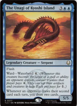 The Unagi of Kyoshi Island R Avatar: The Last Airbender 77 NM MTG - Image 1