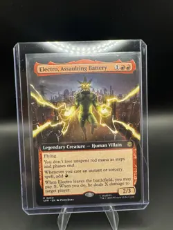 Electro, Assaulting Battery Marvel's Spider-Man Extended Art - Image 1