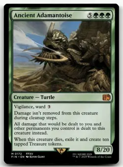 Ancient Adamantoise #172 (NM) Final Fantasy FIN Magic MTG Regular - Image 1