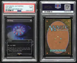 Marvel's Iron Man - Sol Ring Foil Magic: Secret Lair Drop Series PSA 9 MINT - Image 3