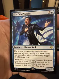 Starfield Vocalist Edge of Eternities Regular NM 0078 - Image 1