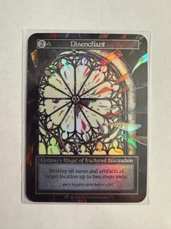 Sorcery Contested Realm Beta Disenchant Foil - Image 1