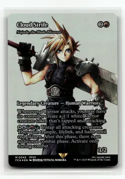 Cloud Strife - Najeela, the Blade-Blossom (Showcase) 42 Foil M FINAL FANTASY - Image 1