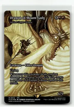 Dragon of Mount Gulg - Ancient Copper Dragon (Showcase) 12 Foil M FINAL FANTASY: - Image 1
