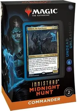 MtG pre-con Innistrad: Midnight Hunt Commander Deck - Undead Unleashed* - Image 1