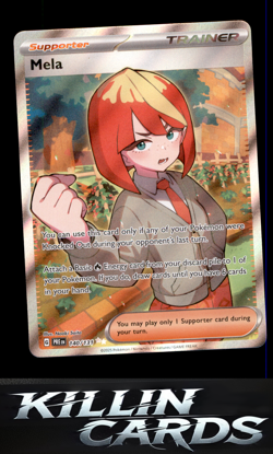 Mela 140/131 Pokemon Ultra Rare SV: Prismatic Evolutions Card NM - Image 1