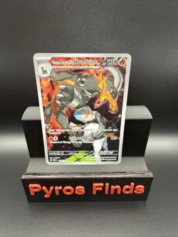 Pokemon Team Rocket's Houndoom 191/182 Sv10: Destined Rivals Holo Near Mint IR - Image 1