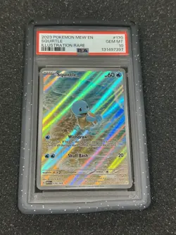PSA 10 Squirtle #170 Pokemon 151 English 2023 - Image 4
