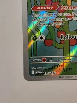 Pokemon TCG Shuckle #136/132 ME01: Mega Evolution 136/132 - Image 2