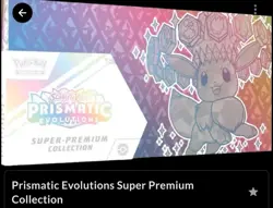 Pokemon Scarlet & Violet Prismatic Evolutions Super Premium Collection Box - Image 1
