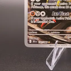 Pokemon TCG SV: Black Bolt 147/086 IR Haxorus - Image 5