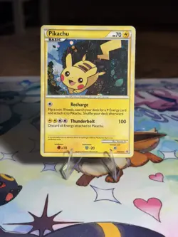 Pokemon Pikachu HGSS Black Star Promo Holo Rare #HGSS03 - Image 1