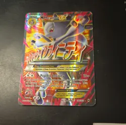 Pokemon TCG XY: Breakthrough M Mewtwo EX Holo Ultra Rare 160/162 - Image 1