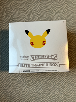 3x Pokemon TCG: 25th Anniversary Celebrations Elite Trainer Box (2021) 3 TOTAL 820650809439 - Image 1