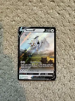 Pokemon Sword & Shield Arceus V SWSH204 Promo NM - Image 1