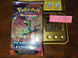 22.58g (Heavy for Lot) Temporal Forces Pokemon Booster Pack - Sealed #514 - Image 1