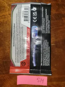 22.58g (Heavy for Lot) Temporal Forces Pokemon Booster Pack - Sealed #514 - Image 2