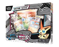 Pokemon - Black Bolt & White Flare Unova Victini Illustration Collection PRESALE - Image 1