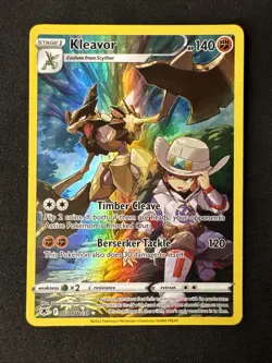 Kleavor TG08/TG30 Swsh10: Astral Radiance Trainer Gallery Holo Pokemon - Image 1