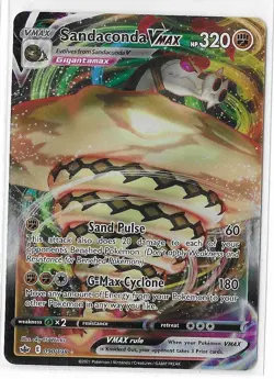 Sandaconda VMAX 090/198 Pokemon TCG Sword & Shield Chilling Reign Ultra Rare NM - Image 1