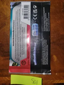 22.31g Paradox Rift Pokemon Booster Pack - Sealed #501 - Image 2