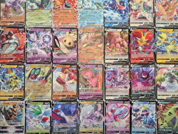 Official Pokemon 100 Card Lot w/ Guaranteed EX/V/VSTAR/VMAX or Better! - Image 2