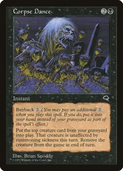 Corpse Dance Tempest Magic The Gathering MTG Card - Image 1