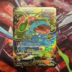 Pokemon TCG Venusaur EX XY123 Black Star Promo Full Art Card - Image 1