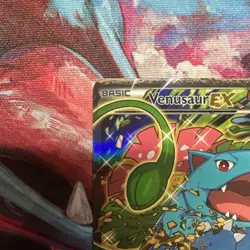 Pokemon TCG Venusaur EX XY123 Black Star Promo Full Art Card - Image 2
