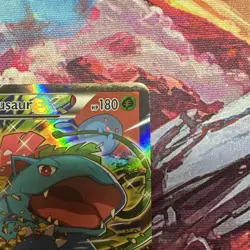Pokemon TCG Venusaur EX XY123 Black Star Promo Full Art Card - Image 3