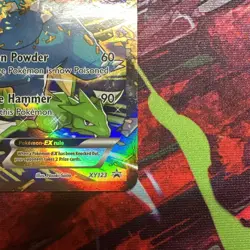 Pokemon TCG Venusaur EX XY123 Black Star Promo Full Art Card - Image 5