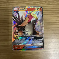 Entei GX - 10a/73 - Pokemon Sun & Moon Promo Alternate Ultra Rare Card NM w - Image 1