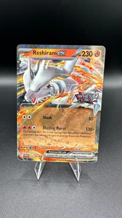 Pokemon Reshiram ex 020/086 White Flare Stamp Promo Holo Double Rare DR TCG Card - Image 1