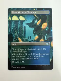 Simic Growth Chamber Foil Borderless MTG Magic the Gathering Card NM Mint 2X2 - Image 1