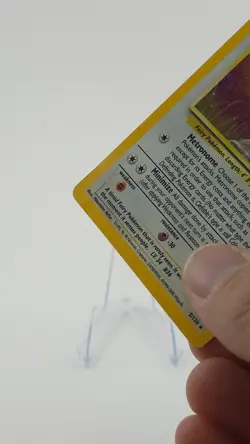 2000 Pokemon CLEFABLE Base Set 2 HOLO Foil Rare Card 5/130 2nd Edition - Image 3