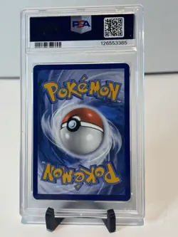 Team Rocket's Wobbuffet 203 Sv: Scarlet & Violet Promo Cards Holo PSA 8 - Image 2