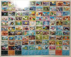 Lot of 100 Japanese Pokemon Card Game From Sword & Shield Series TCG - Image 1