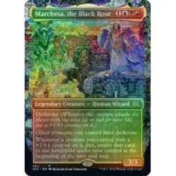 FOIL MARCHESA, THE BLACK ROSE (BORDERLESS) Double Masters 2022 Magic MTG CARD - Image 1
